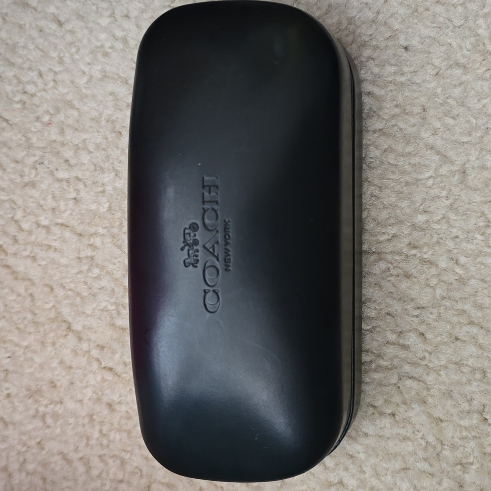 New Coach hard sunglasses case 😎 case for your shades! Black Coach - Picture 6 of 6